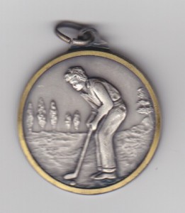 mini golf medal